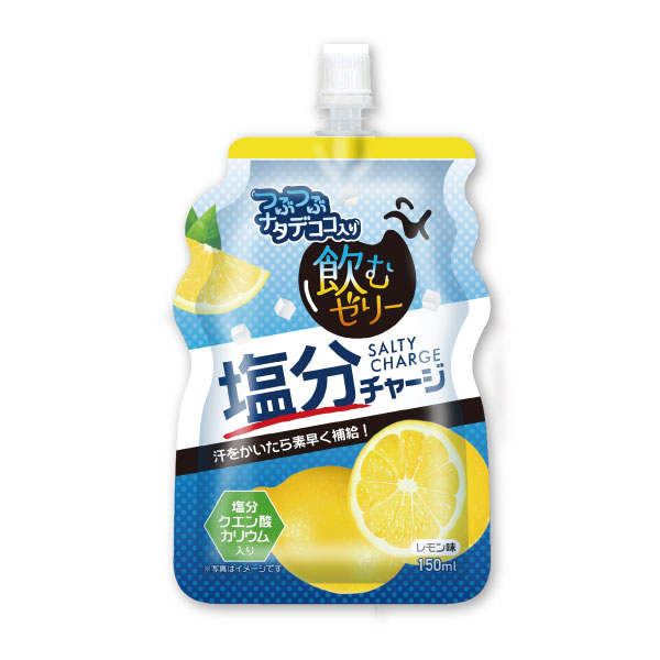 ナタデココ入り飲むゼリー レモン味